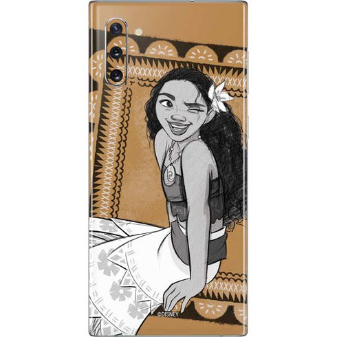 Disney Moana Winking Art Galaxy Note 10 Skin